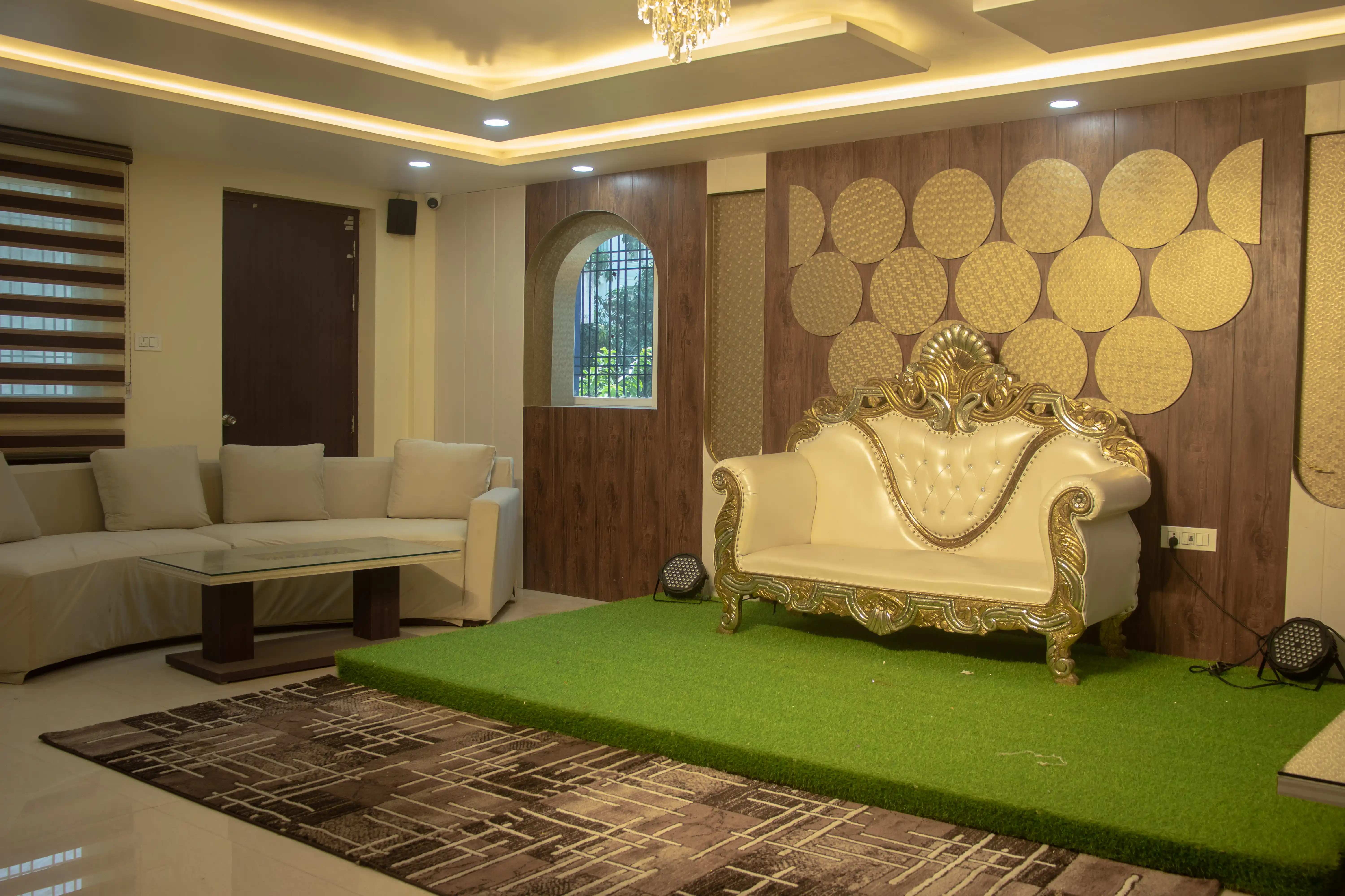 An interior view of Mithila Heritage